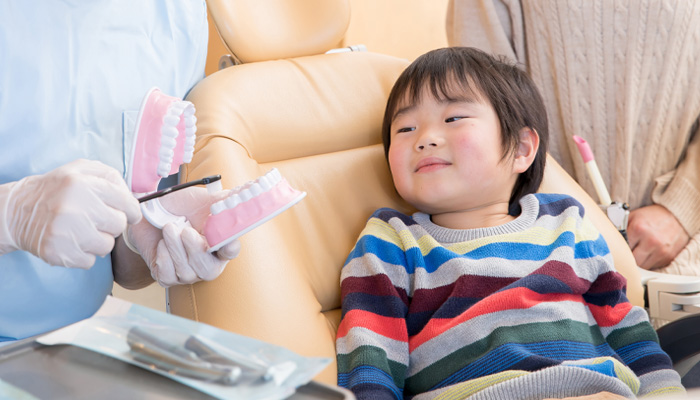 子供を治療する際に気をつけていること